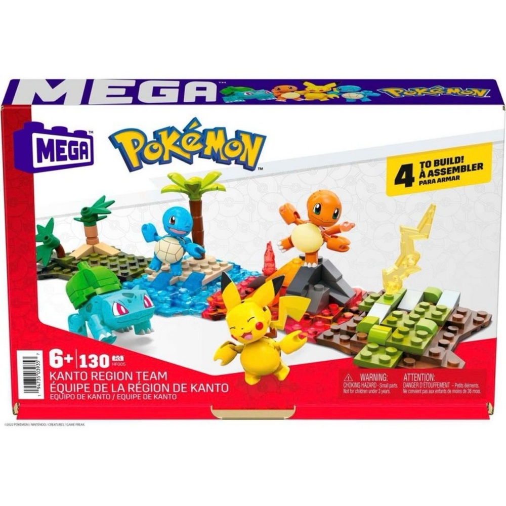 Mega POKÉMON Kanto Region Team